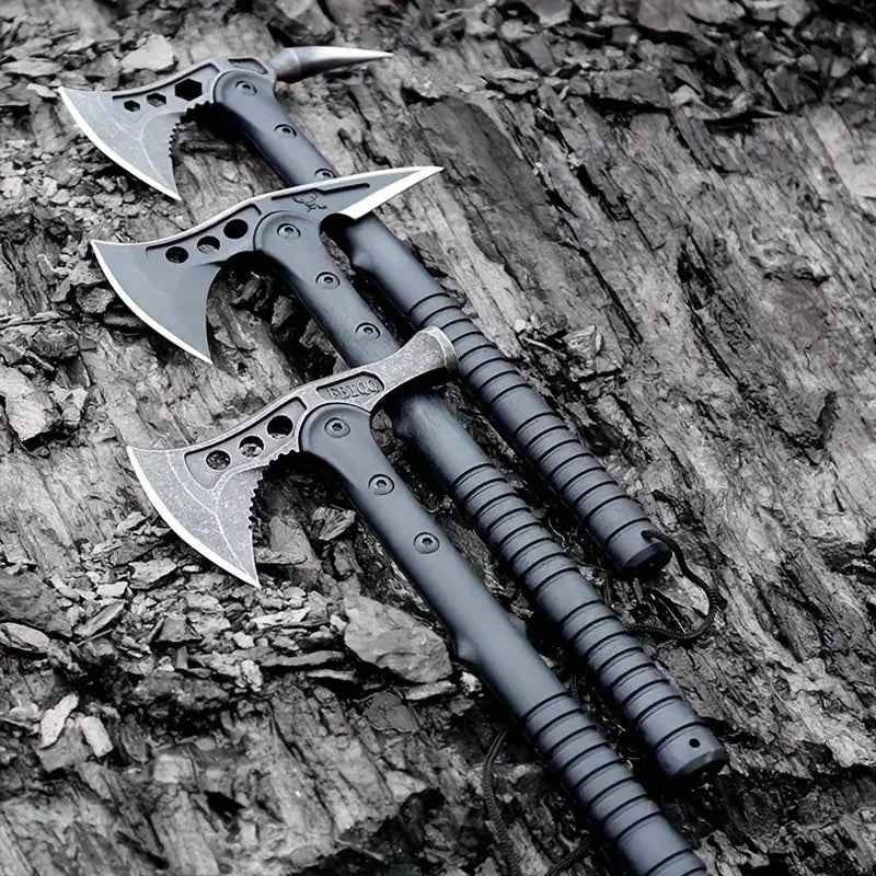 Doom Blade Portable Survival Axe With Hammerhead And Tough Handle