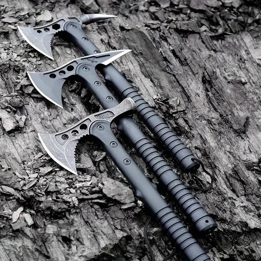Doom Blade Portable Survival Axe With Hammerhead And Tough Handle