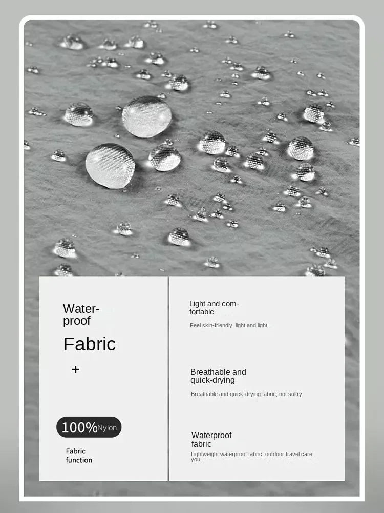 NONECN Men's UPF100 Sun Protection Breathable Ultralight Windbreaker Zip Pockets