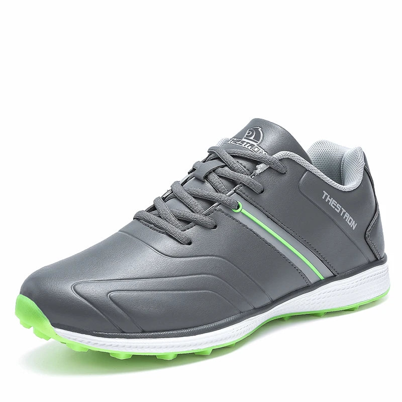 Men Luxury Golf Shoes Light Weight Golf Sneakers Outdoor Walking Footwears
