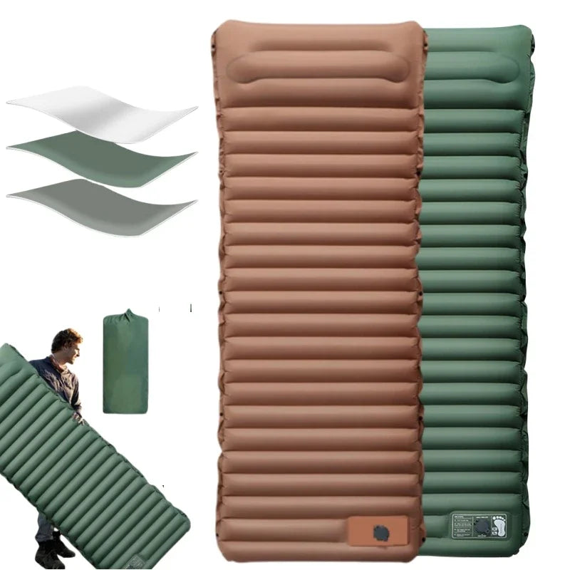 Ultralight Self Inflating Air Cushion Sleeping Pad For Camping