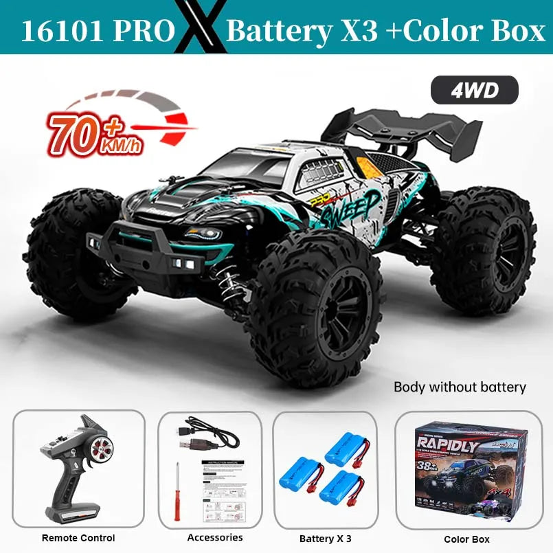 X-Verse Brushless RC Drift Car 4x4 Off Road Remote Control Vehicle