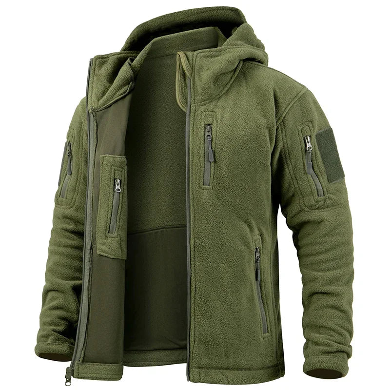 ReFire Gear Fleece Tactical Jacket For Outdoor Hunting And Hiking