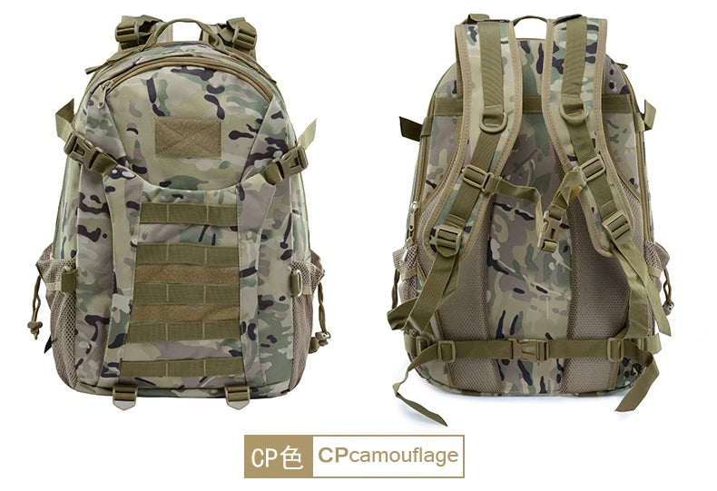 Tactical Backpack MOLLE Military Rucksack Waterproof