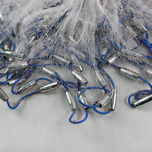 Bymaocar Hand Cast Fishing Net For Bait With Sinker