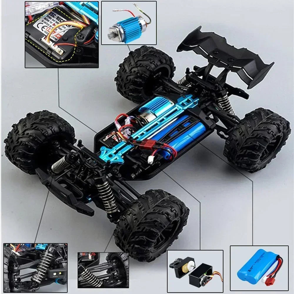 WLtoys 1 16 RC Car High Velocity 4WD Monster Truck