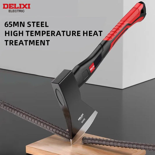 DELIXI ELECTRIC Chopping Axe With Blade Cover And Non Slip