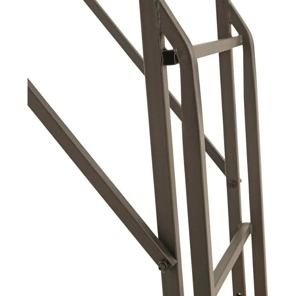 Sports & Outdoors 20' 2-Man Ladder Tree Stand with Hunting Blind Climbing Hunt Seat, Hunting Gear Equipment Accessories