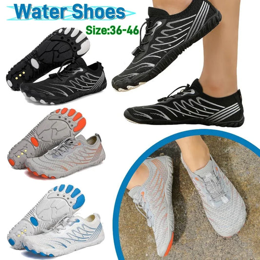 Summer Adults Professional Women Water Shoes Men Barefoot Beach Shoes Swimming Shoes Plus Size 36-46 Unisex Dropshipping