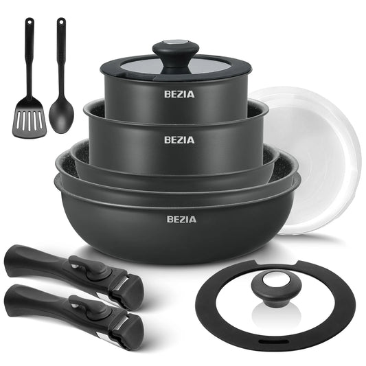 Induction Cookware Set Nonstick Pots And Pans For All Hobs