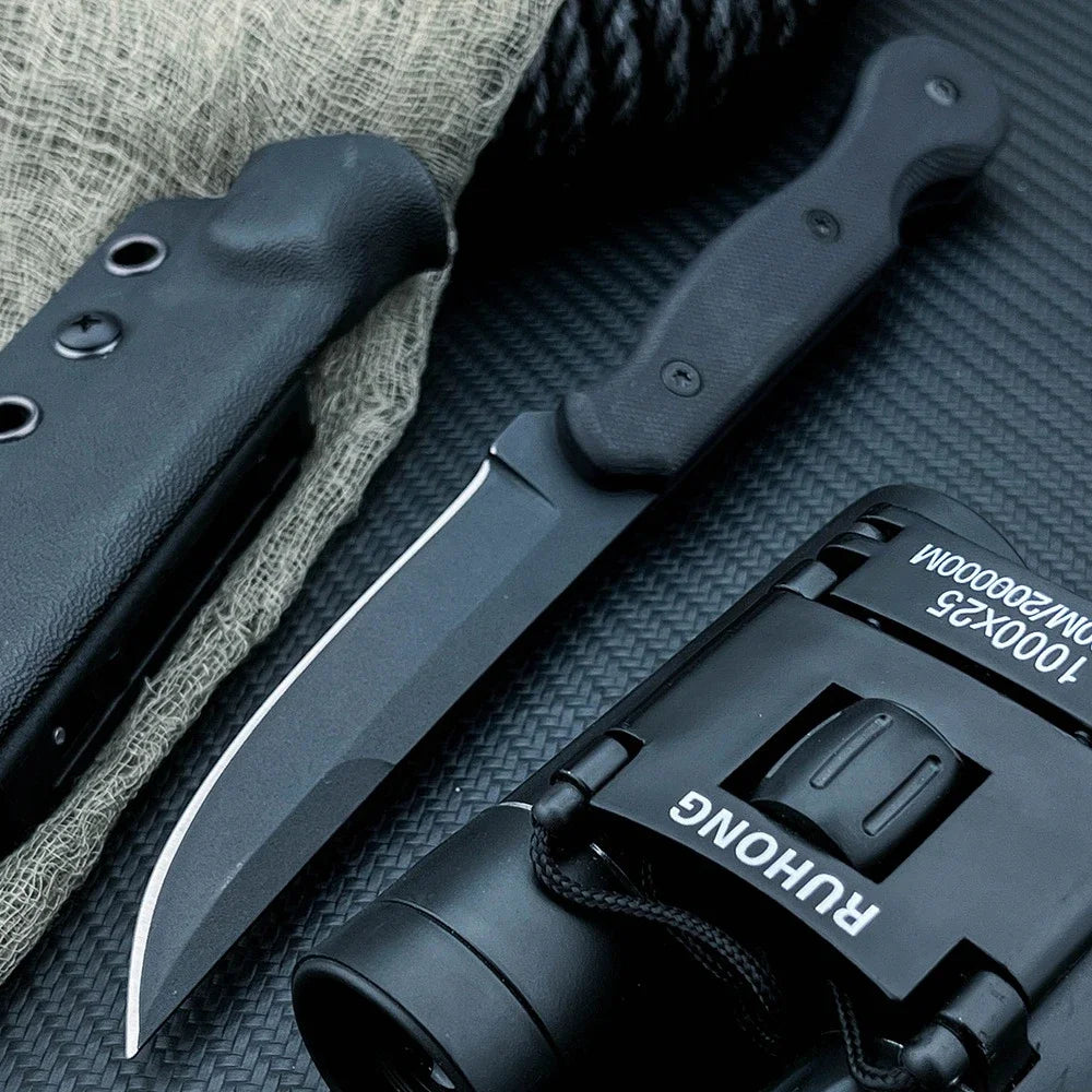 DIY Supplies Tactical Outdoor Survival Fixed Blade EDC Knife