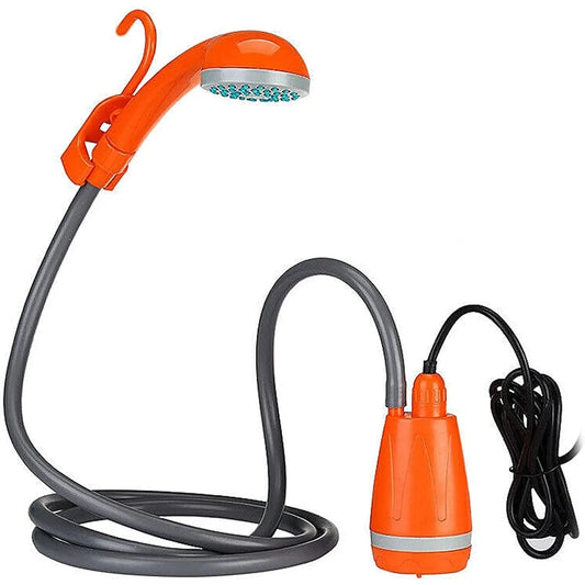 Bymaocar Portable Camping Shower With Adjustable Pump And Filter