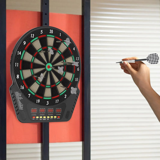 Electronic Dart Board, Electronic Dart Board with 6 Darts, Innovative Dart Machine