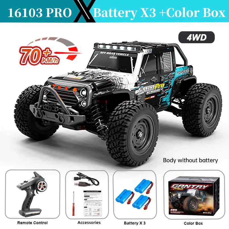 X-Verse Brushless RC Drift Car 4x4 Off Road Remote Control Vehicle
