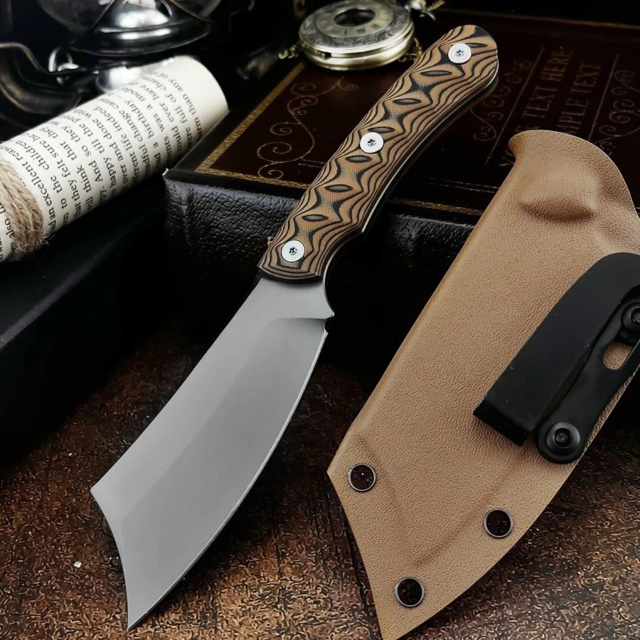 DIY Supplies EDC Knife 8Cr13MoV Steel High Hardness Knife