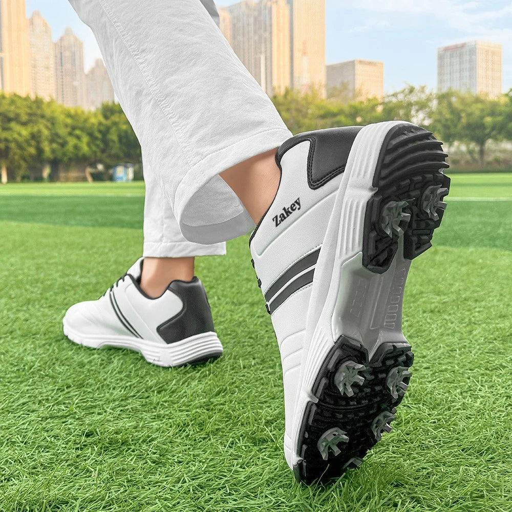 Zakey Golf Shoes For Men Waterproof Professional Walking Footwear