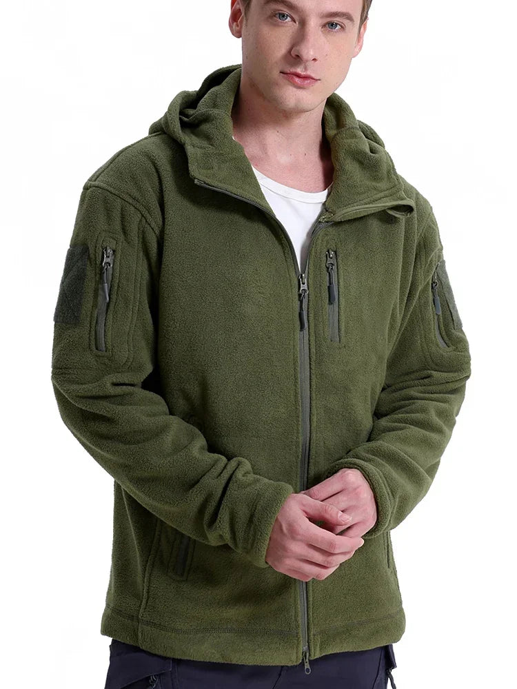ReFire Gear Fleece Tactical Jacket For Outdoor Hunting And Hiking