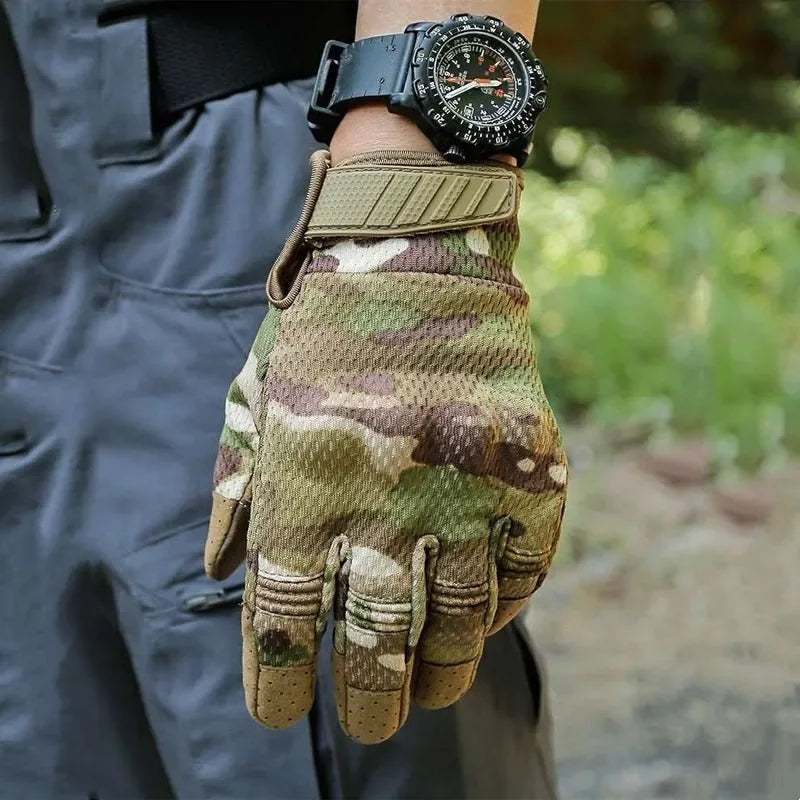 Unisex Tactical Touch Screen Gloves For Outdoor Sports And Activities