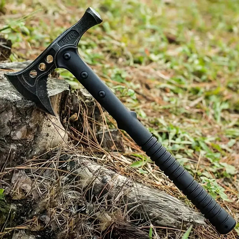 Doom Blade Portable Survival Axe With Hammerhead And Tough Handle