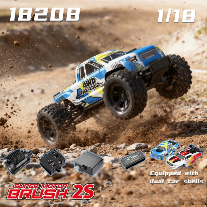 JIUSICE Hyper Go 1:18 Remote Control Car 4WD Off Road
