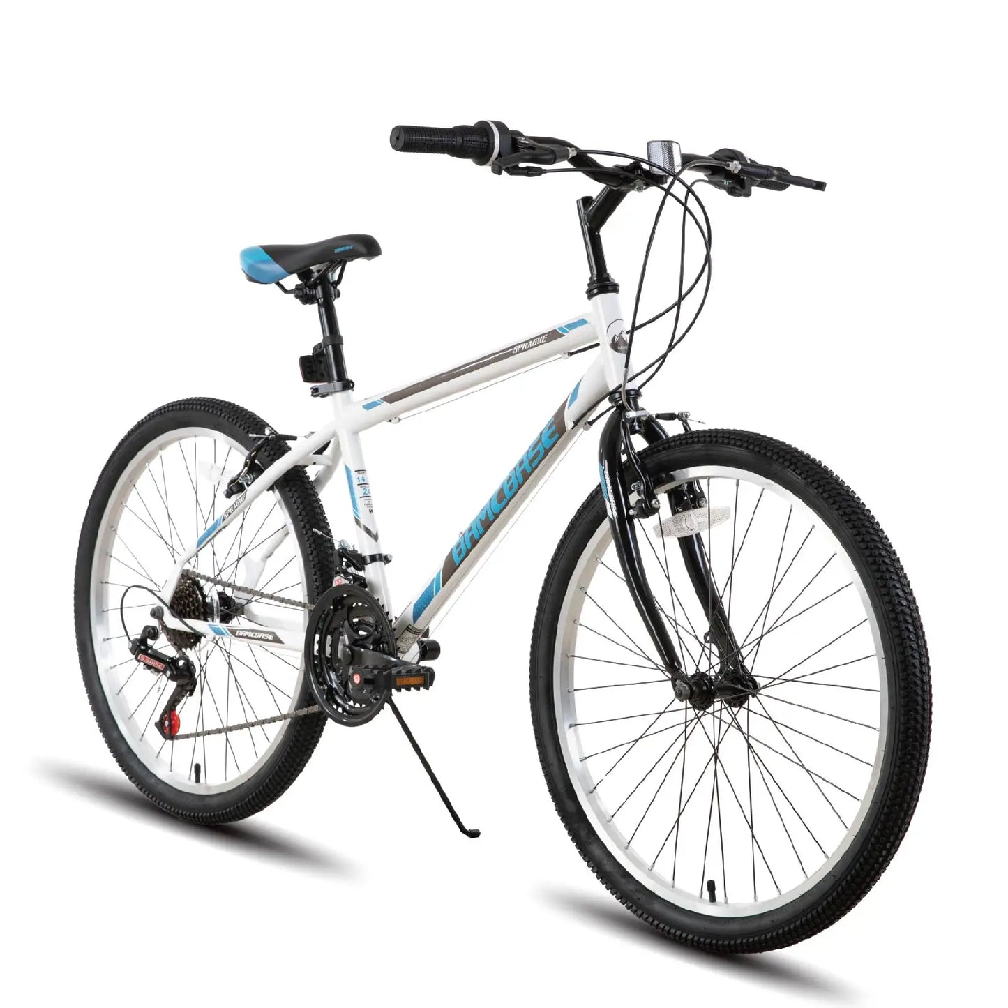 JOYSTAR Hiland Mountain Bike Adults 21 Speeds Steel Frame