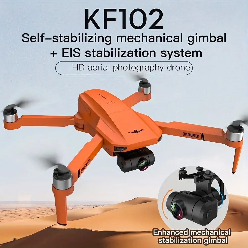 QJ KF102 4K GPS Foldable Drone With Dual Camera Gimbal