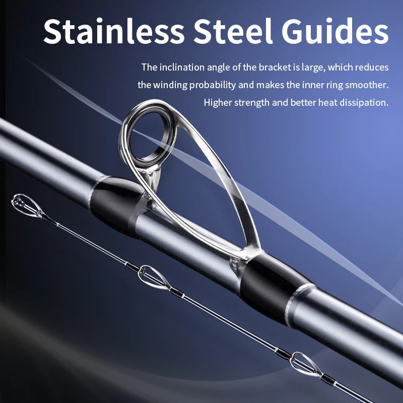 Rooblinos Raptor II Saltwater Boat Fishing Rod Casting Spinning Rod