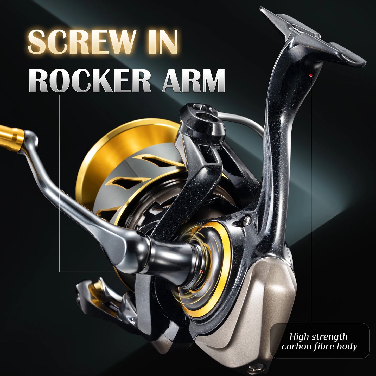 Rooblinos SW Spinning Ultralight Saltwater Surf Fishing Reel