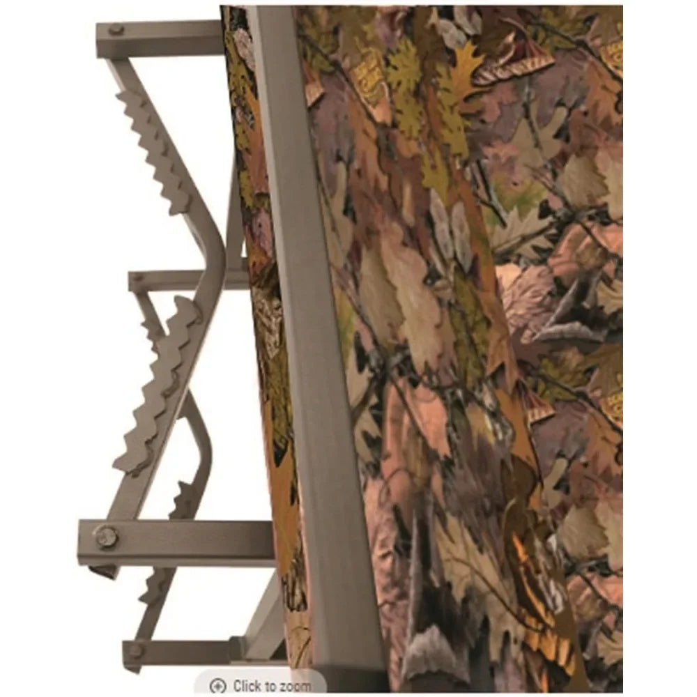 Sports & Outdoors 20' 2-Man Ladder Tree Stand with Hunting Blind Climbing Hunt Seat, Hunting Gear Equipment Accessories