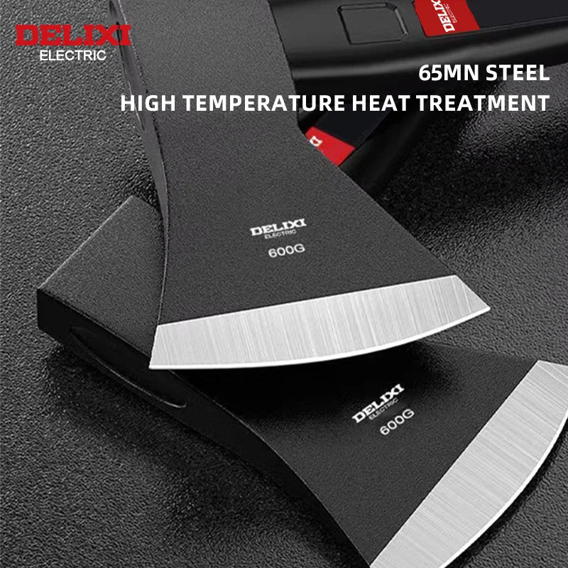 DELIXI ELECTRIC Chopping Axe With Blade Cover And Non Slip