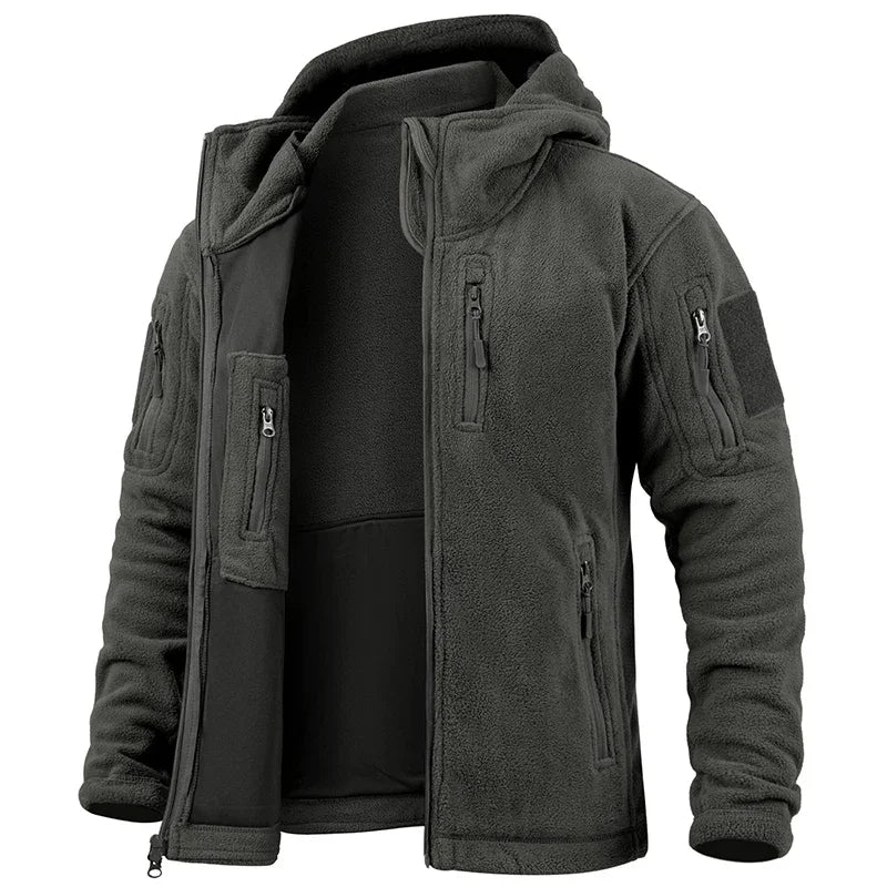ReFire Gear Fleece Tactical Jacket For Outdoor Hunting And Hiking