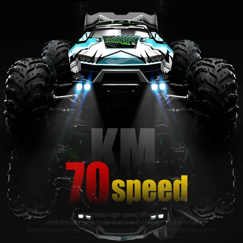 WDSZKMYFCE High Speed 4WD Brushless RC Car Off Road Truck