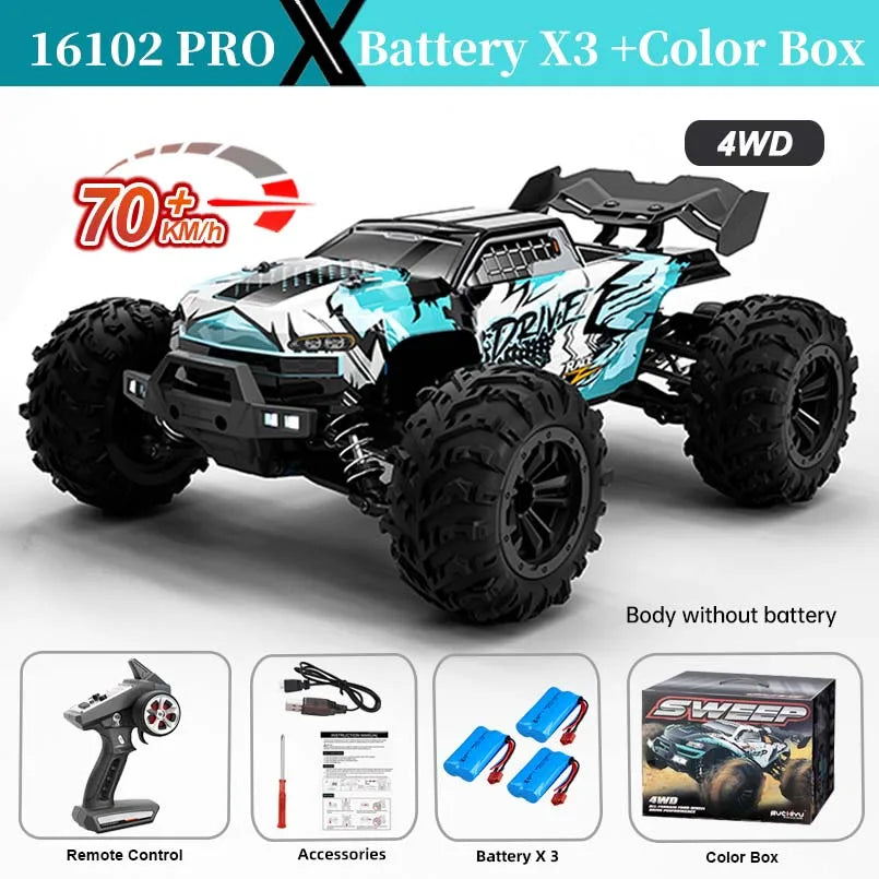 X-Verse Brushless RC Drift Car 4x4 Off Road Remote Control Vehicle