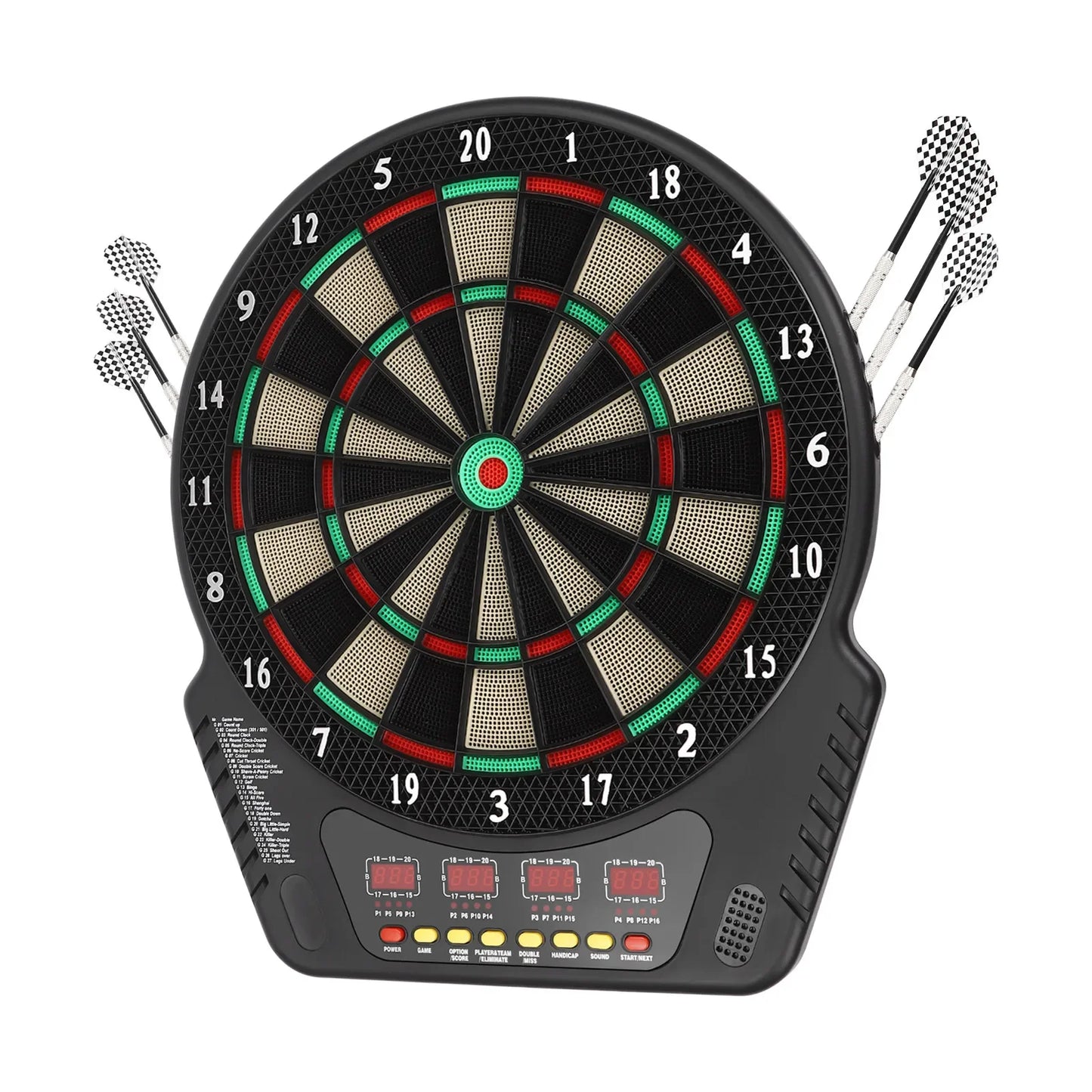 Electronic Dart Board, Electronic Dart Board with 6 Darts, Innovative Dart Machine