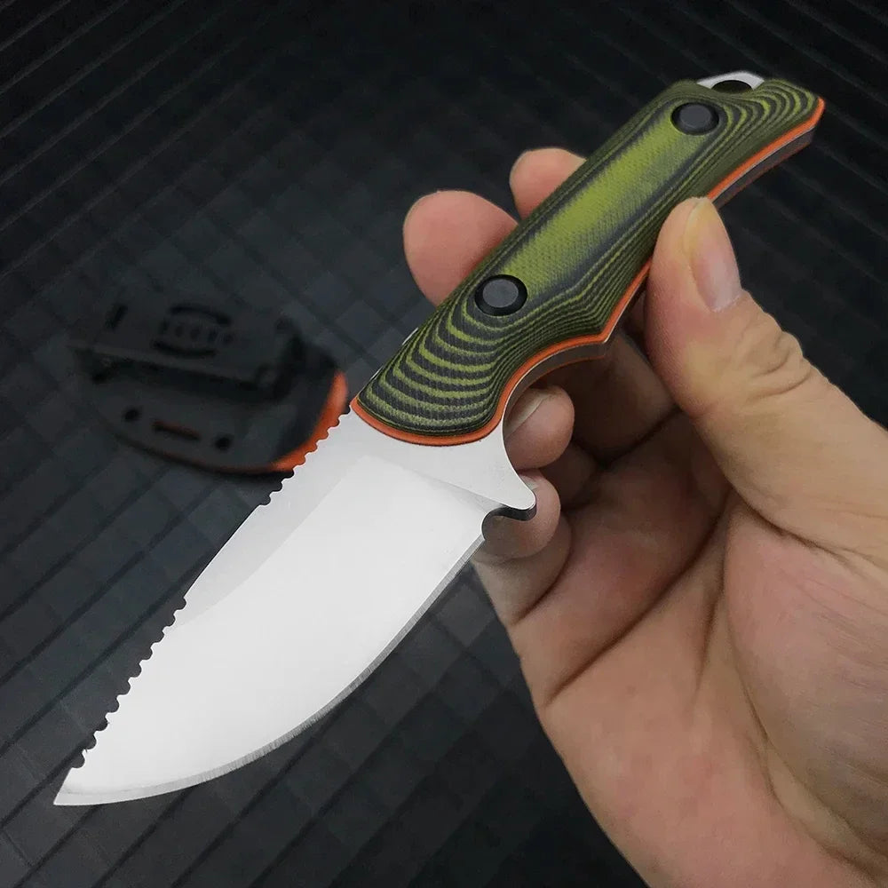 DIY Supplies Woodworking BM 15017 Outdoor Fixed Blade Hunter Knife