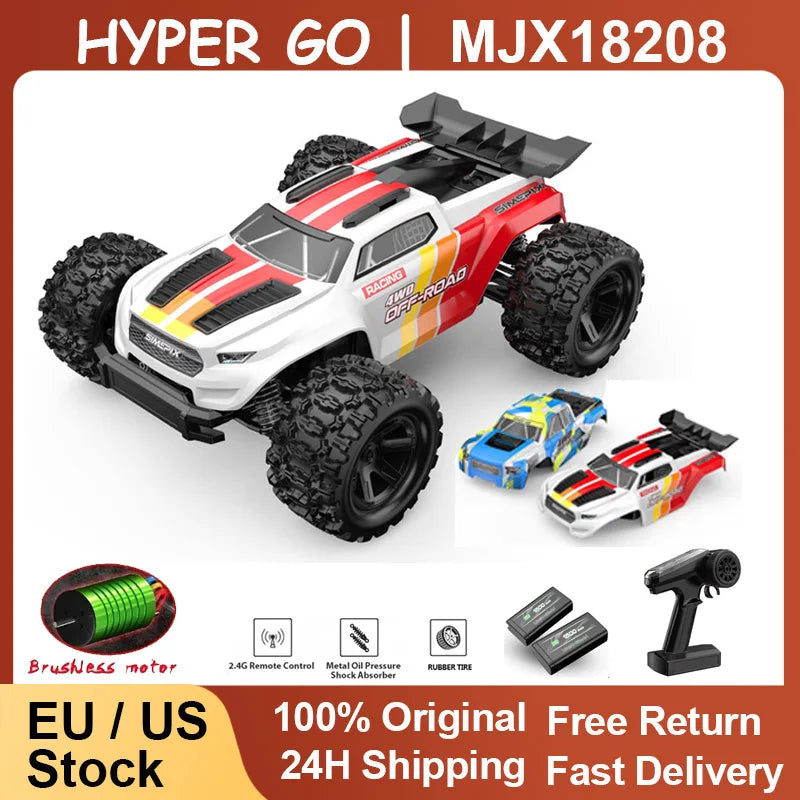 JIUSICE Hyper Go 1:18 Remote Control Car 4WD Off Road