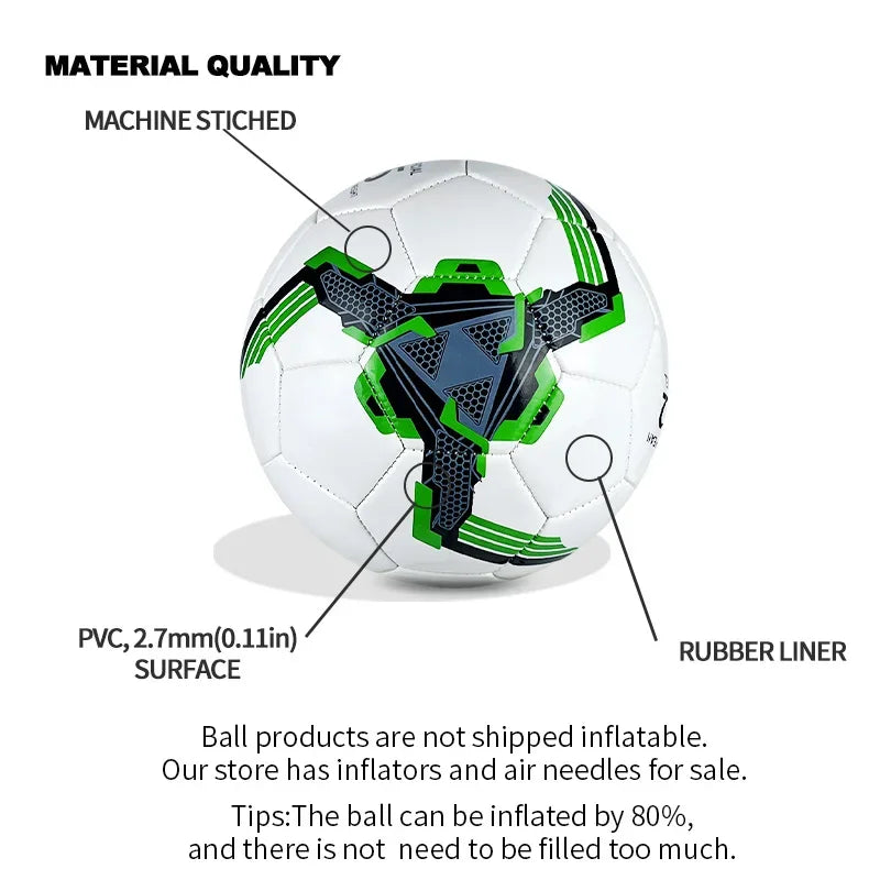 YUNCU Soccer Ball Wear Resistant Soft Football For Training