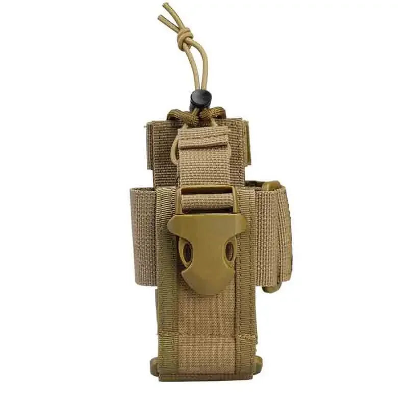 Nylon Molle Walkie Talkie Pouch Radio Holder Waist Pack
