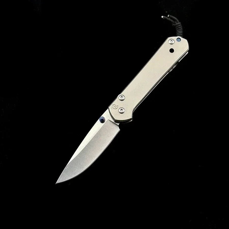 DIY Supplies Woodworking Titanium Folding Knife With D2 Blade