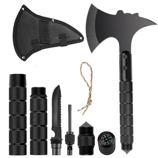 DIY Supplies Camping Foldable Tactical Axe Multifunction Portable Tool