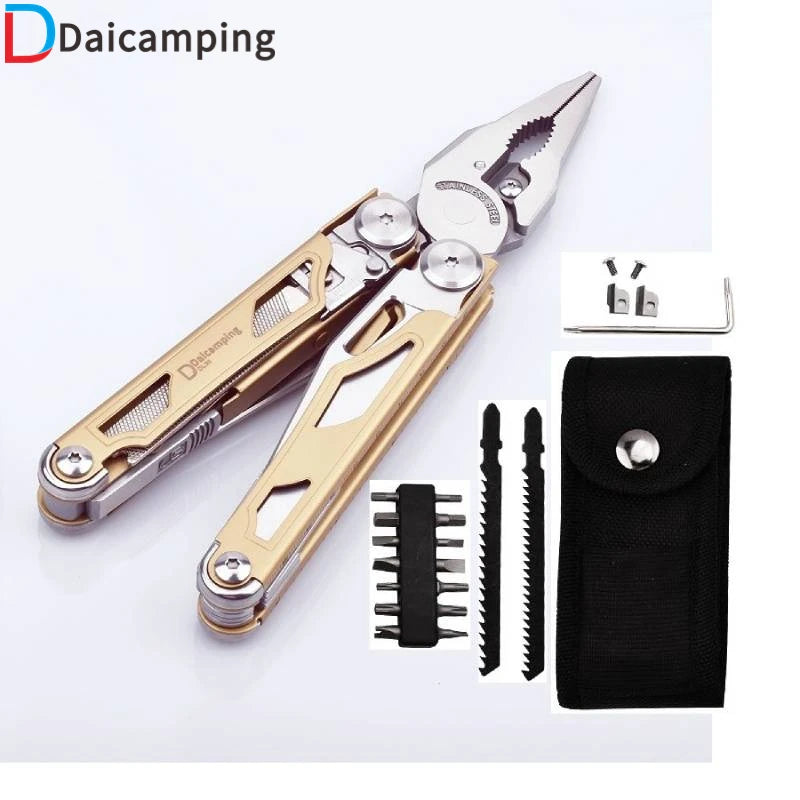 Daicamping DL30 Replaceable Parts Multi Tool EDC Survival Gear