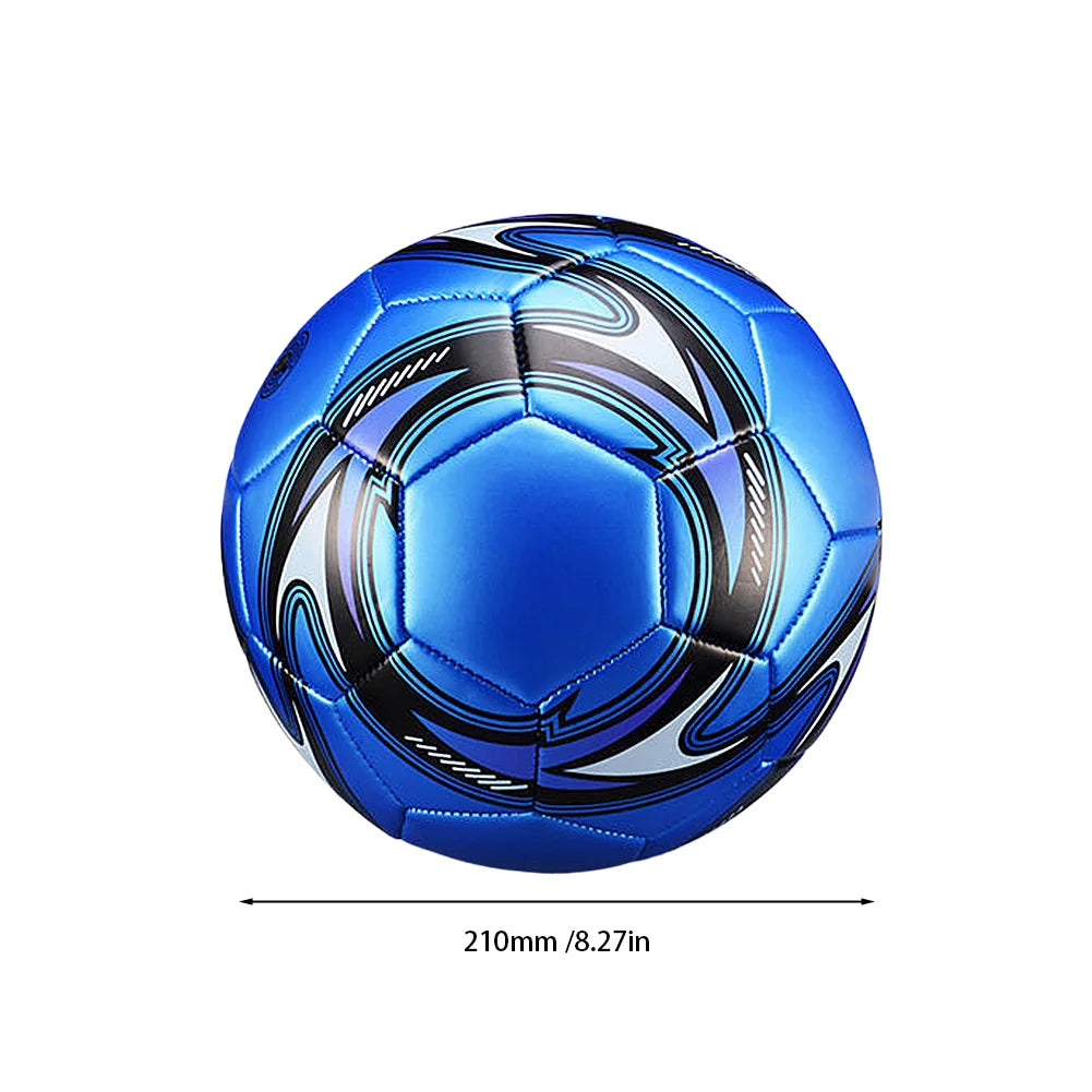 Size 5 Machine Stitched Football Waterproof Seamless Soccer Ball PVC Inflatable Sports Ball for Sports Match Game